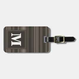 Monogram taupe rand bagagebricka