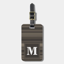 Monogram taupe rand bagagebricka