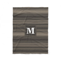 Monogram taupe rand