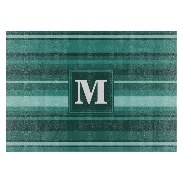 Monogram teal rand (Framsidan)