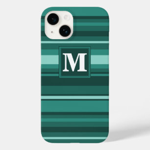 Monogram teal rand