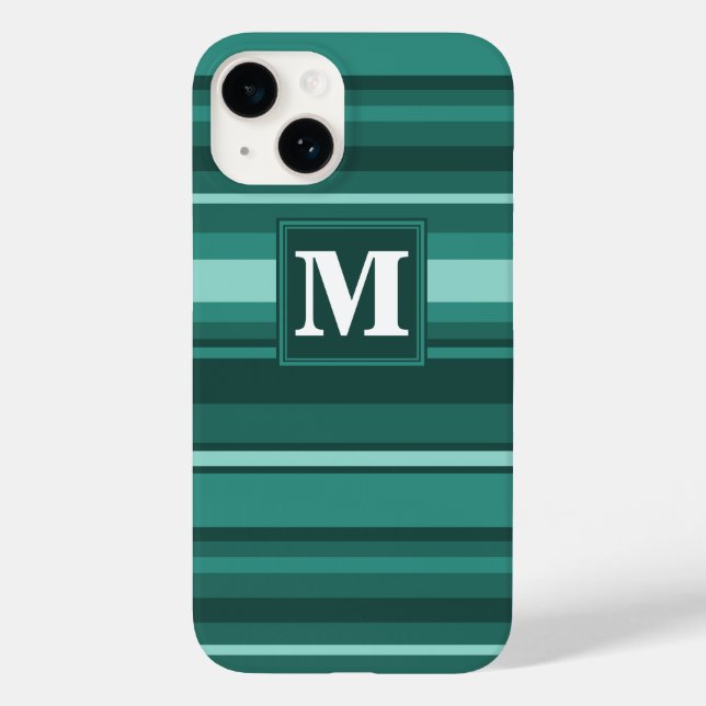 Monogram teal rand (Baksida)