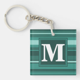 Monogram teal rand