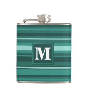Monogram teal rand fickplunta