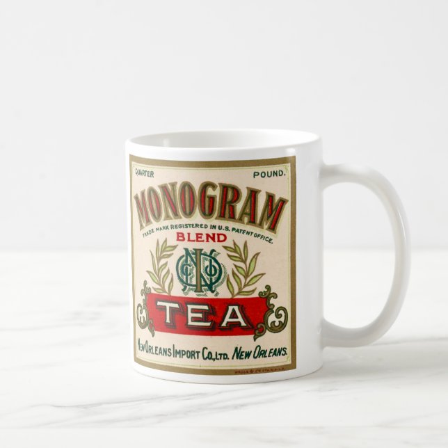 Monogram tekopp kaffemugg (Höger)