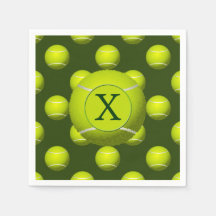 Monogram Tennis Bollar Sports mönster