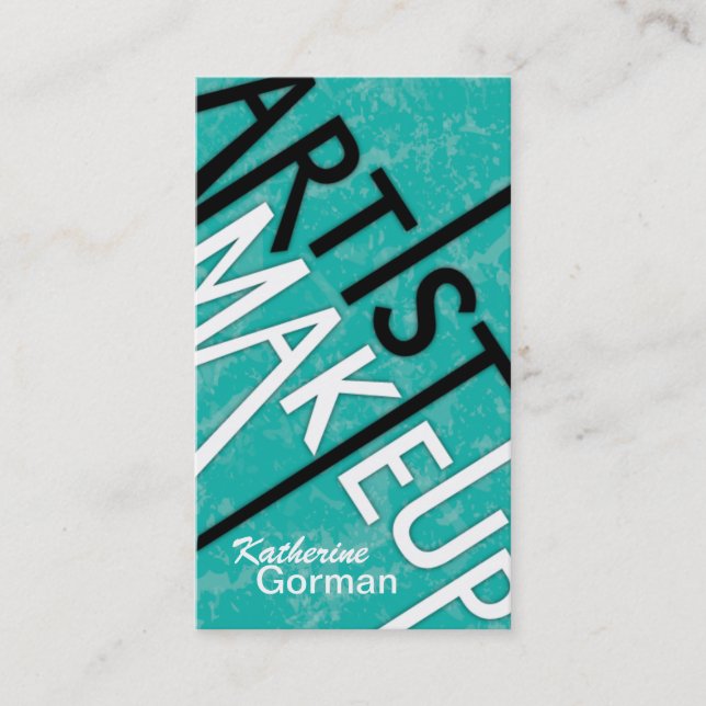 Monogram texturerade visitkortar för visitkort (Framsida)