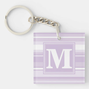Monogram thistel lila rand
