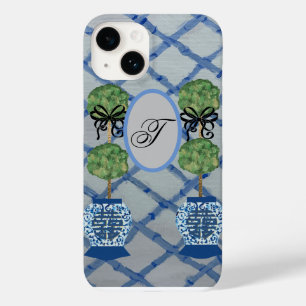 Monogram Topiary Ginger Burk iPhone/iPad-fall