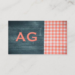 Monogram   Trä Grain   BORD TRASA Visitkort
