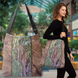 Monogram Träd i Tule Oaxaca OAX1 Axelväska