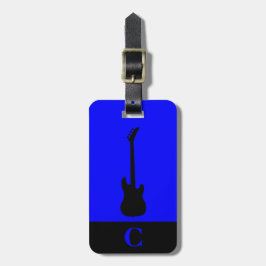 Monogram Travel Music Electric Bass Guitar Blue Bagagebricka