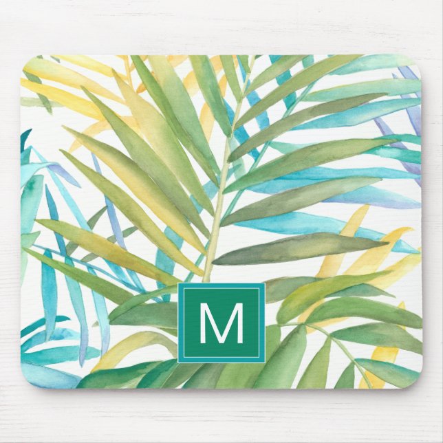 Monogram | Tropical Handflatan Löv Musmatta (Framsidan)