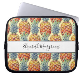 Monogram tropisk ananas laptop fodral