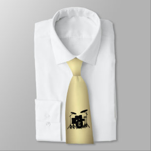 Monogram trumuppsättning Guld Slips