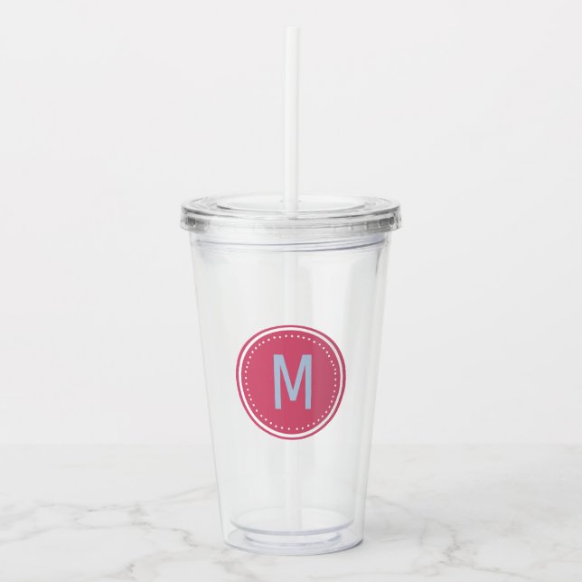 MONOGRAM Tumbler Take Away Mugg (Framsida)