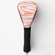 Monogram turkos Stripe Zebra mönstrad Trendig
