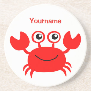 Monogram underlägg anpassningsbar av Lycklig Crab
