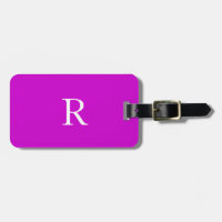 Monogram - ursprunglig Namn-mall Lila - modern