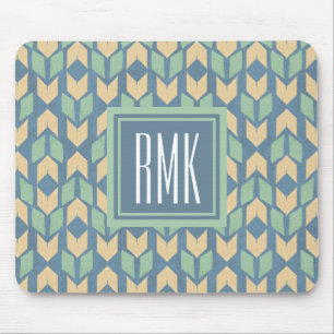 Monogram utomhus- Geo kliver den geometriska Musmatta