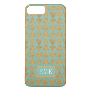 Monogram utomhus- Geo kliver det guld- &