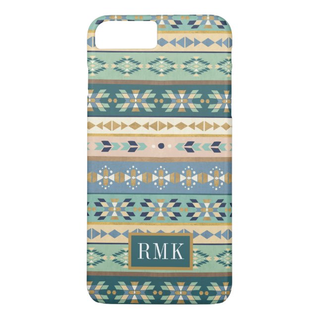 Monogram | utomhus- Geo kliver | det indiska Case-Mate iPhone Skal (Baksida)