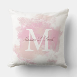 monogram utomhuskudde