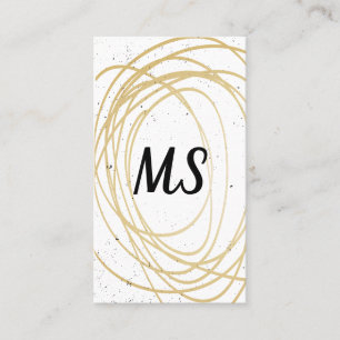 Monogram/Uttryckligt Visitkort