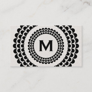 Monogram Utvidgning av Inslag 2 Visitkort