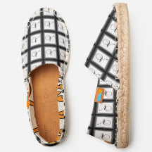 Monogram V Handmade Canvas Shoes Espadrilles