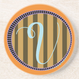 Monogram V Sandstone-Underlägg Underlägg