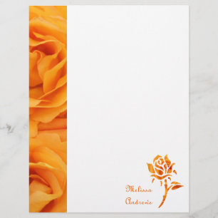 Monogram Vacker Gult Orange Hybrid Tea Ro