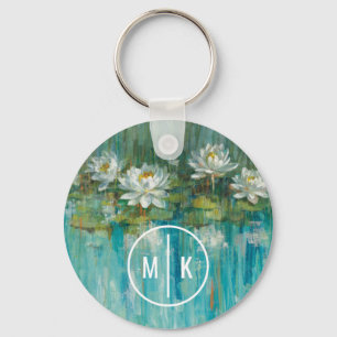 Monogram Vatten Lily Pond Nyckelring