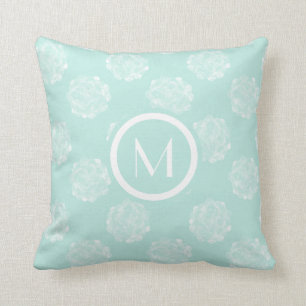Monogram  Växtlycka  Pastellockuperad Patt Kudde
