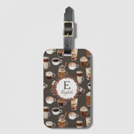 Monogram Veni Kaffeälskare Bagagebricka
