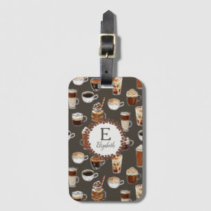 Monogram Veni Kaffeälskare Bagagebricka