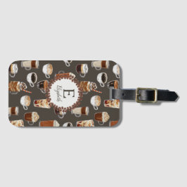 Monogram Veni Kaffeälskare Bagagebricka