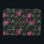 Monogram Victorian Rosa Glitter Blommigt iPad Mini Skydd<br><div class="desc">redot ipad cover som du kan anpassa. NOTE: FÖRÄNDRA ENDAST MALLAREALERNA SOM BEHÖVS! 😀 Vid behov kan du ta bort texten och börja lägga till spelar ingen roll text och typsnitt på nytt. 📌 Om du behöver anpassa ytterligare klickar du på knappen "Klicka för att anpassa ytterligare" eller "Anpassa eller...</div>