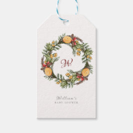 Monogram Vinterjul - utandningsskugga Presentetikett