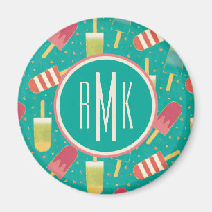 Monogram Vissa Roligtar i Sol-steget Magnet
