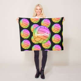 Monogram Volleyball Fleecefilt