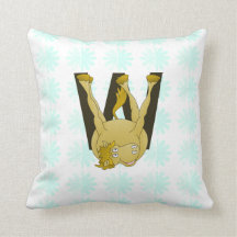 Monogram W Funny Pony Personlig