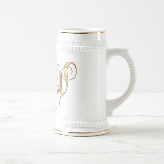 Monogram W Gift Mugg (Höger)