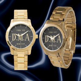 Monogram Watch Manar Personlig Elegant Classy 11 Armbandsur