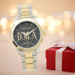 Monogram Watch Manar Personlig Elegant Classy 12 Armbandsur<br><div class="desc">1. Denna klocka kan användas för alla minneshögtider i tillfälle,  inklusive bröllop,  nyfödd bebis,  födelsedagar,  årsdagar,  förnyelse av lönen,  pension,  studenten osv. Redigera bara fälten för mallen efter behov. _________________________________________________________________________________________________________ 2. Om du behöver hjälp,  matchande artiklar,  kontaktar du anpassad design designern LeahG via fliken nedan.</div>