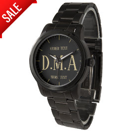 Monogram Watch Manar Personlig Elegant Classy Armbandsur