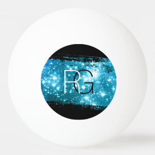 Monogram White & Black, Stardust Push Stroke Pingisboll