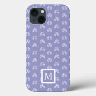 Monogram White Rainbow