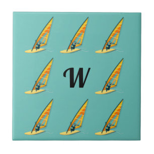 Monogram Windsurfing Kakelplatta