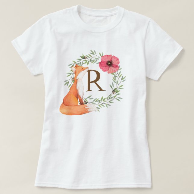 MONOGRAM Woodland Fox Tee Shirt (Design framsida)